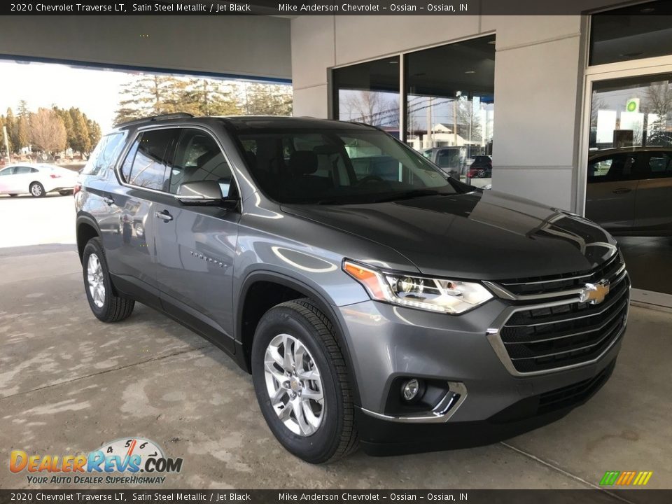 2020 Chevrolet Traverse LT Satin Steel Metallic / Jet Black Photo #1