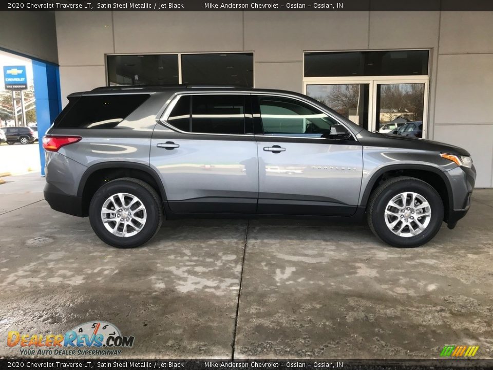 2020 Chevrolet Traverse LT Satin Steel Metallic / Jet Black Photo #2