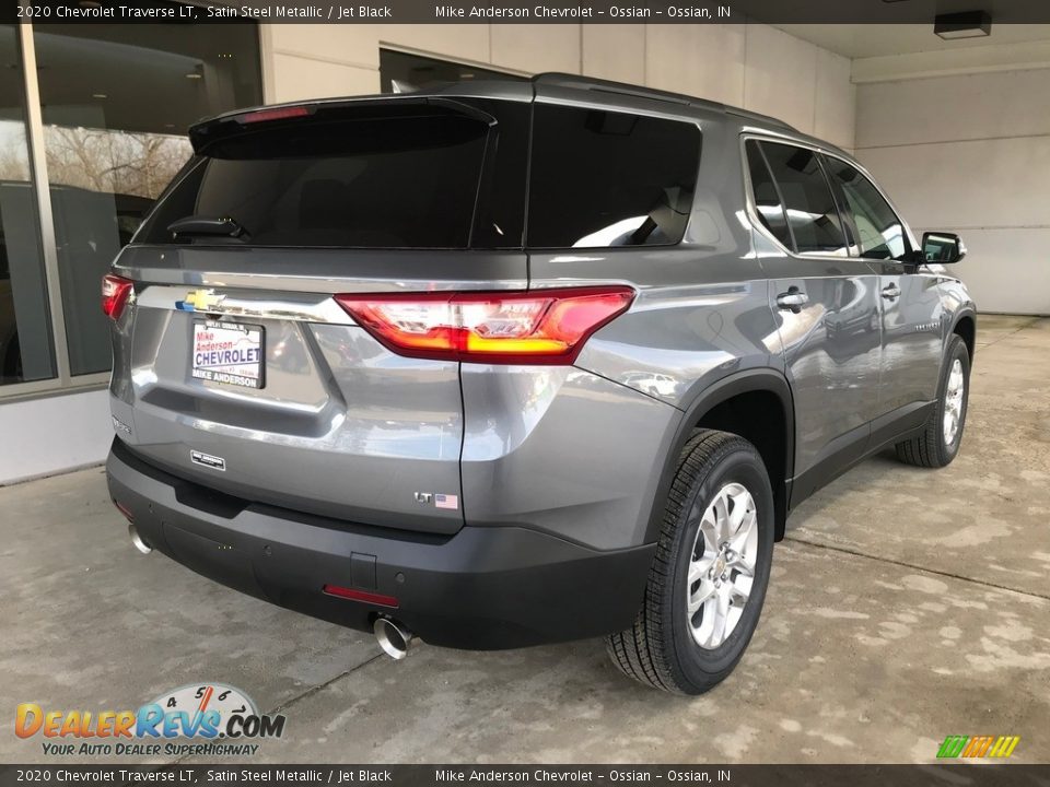 2020 Chevrolet Traverse LT Satin Steel Metallic / Jet Black Photo #3