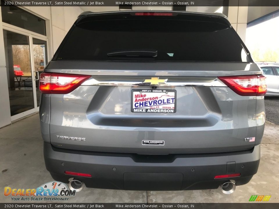 2020 Chevrolet Traverse LT Satin Steel Metallic / Jet Black Photo #4