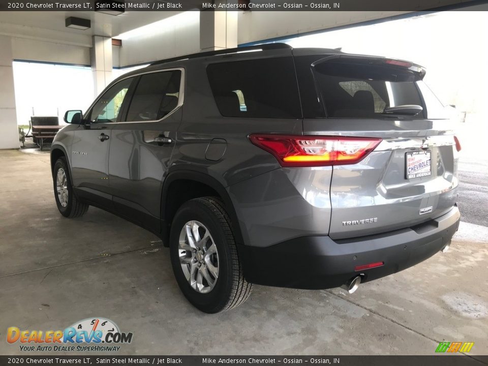 2020 Chevrolet Traverse LT Satin Steel Metallic / Jet Black Photo #5