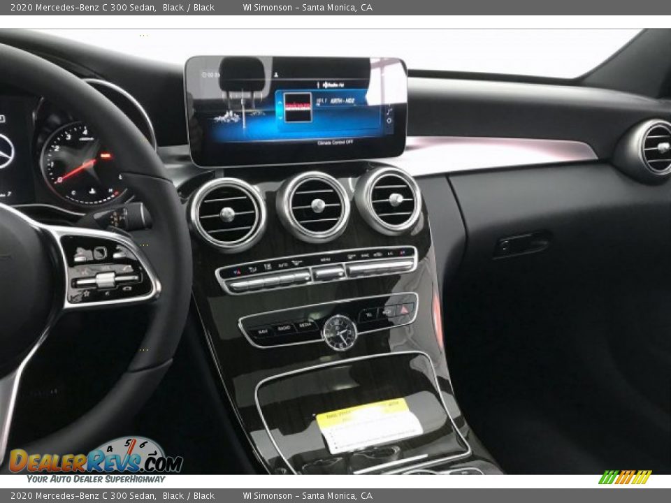 2020 Mercedes-Benz C 300 Sedan Black / Black Photo #6