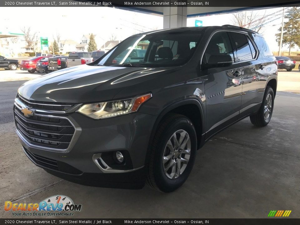 2020 Chevrolet Traverse LT Satin Steel Metallic / Jet Black Photo #6