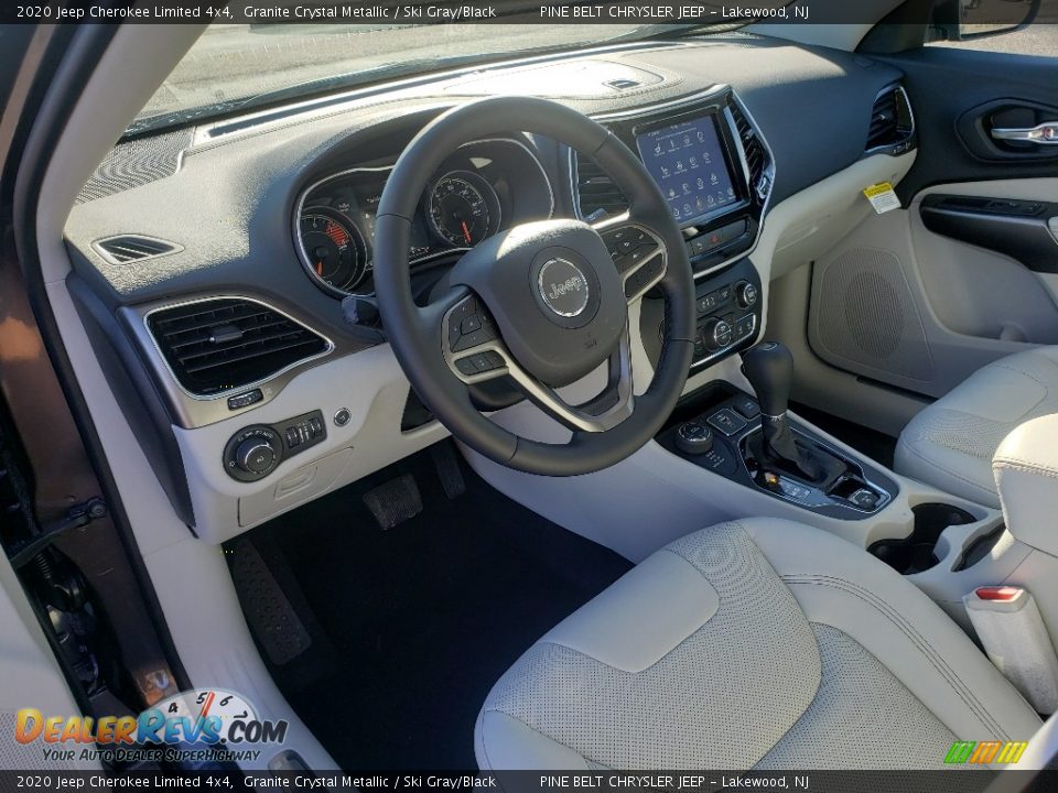 2020 Jeep Cherokee Limited 4x4 Granite Crystal Metallic / Ski Gray/Black Photo #7