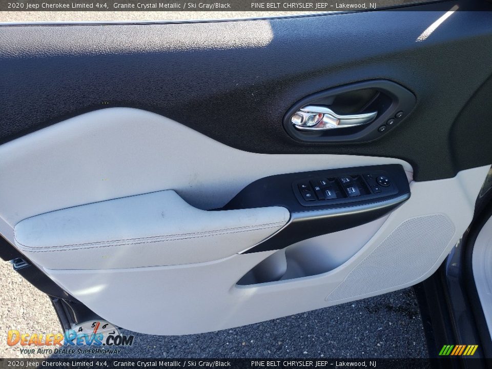 2020 Jeep Cherokee Limited 4x4 Granite Crystal Metallic / Ski Gray/Black Photo #8