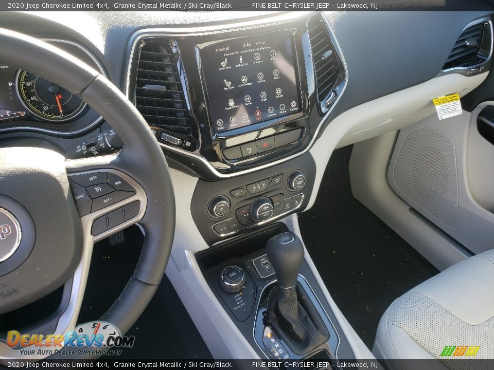 2020 Jeep Cherokee Limited 4x4 Granite Crystal Metallic / Ski Gray/Black Photo #10
