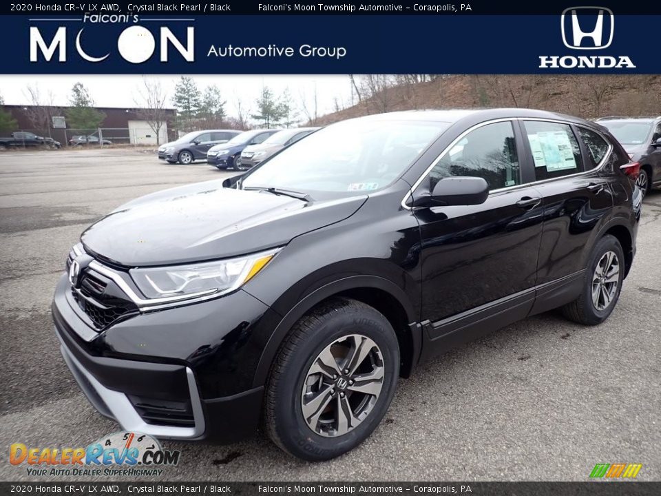 2020 Honda CR-V LX AWD Crystal Black Pearl / Black Photo #1