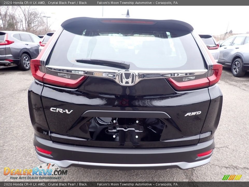 2020 Honda CR-V LX AWD Crystal Black Pearl / Black Photo #4