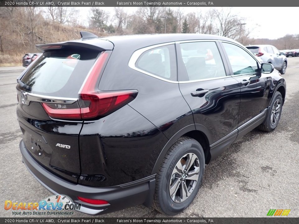 2020 Honda CR-V LX AWD Crystal Black Pearl / Black Photo #5