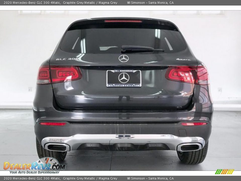 2020 Mercedes-Benz GLC 300 4Matic Graphite Grey Metallic / Magma Grey Photo #3
