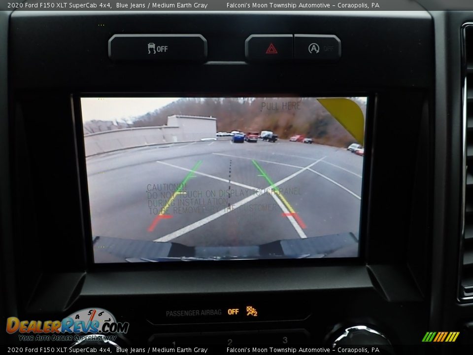 2020 Ford F150 XLT SuperCab 4x4 Blue Jeans / Medium Earth Gray Photo #15