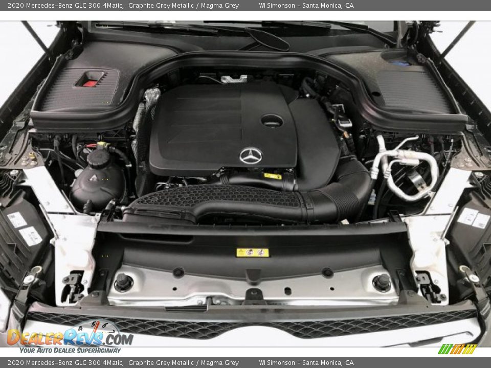 2020 Mercedes-Benz GLC 300 4Matic Graphite Grey Metallic / Magma Grey Photo #8