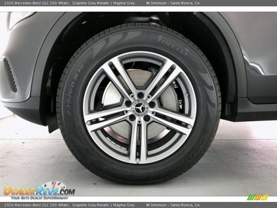 2020 Mercedes-Benz GLC 300 4Matic Graphite Grey Metallic / Magma Grey Photo #9
