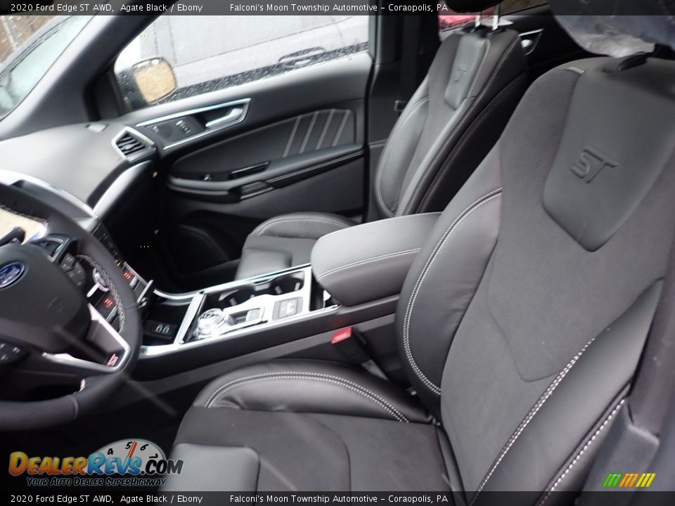 2020 Ford Edge ST AWD Agate Black / Ebony Photo #9