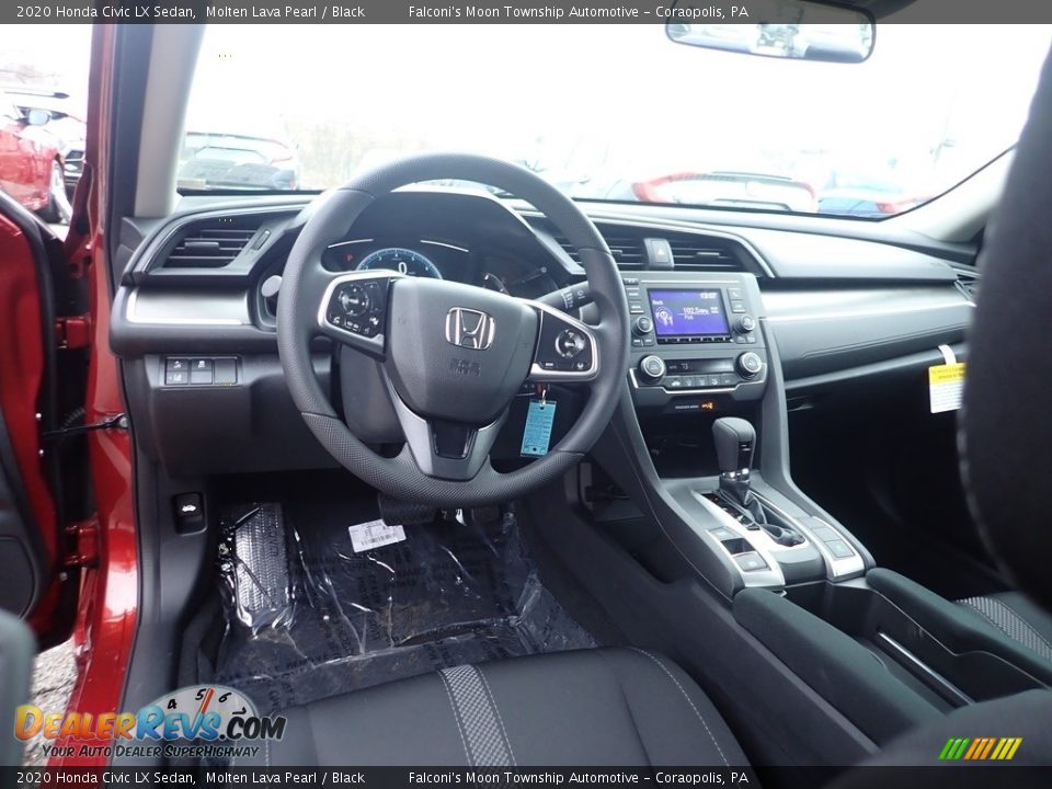 Front Seat of 2020 Honda Civic LX Sedan Photo #11