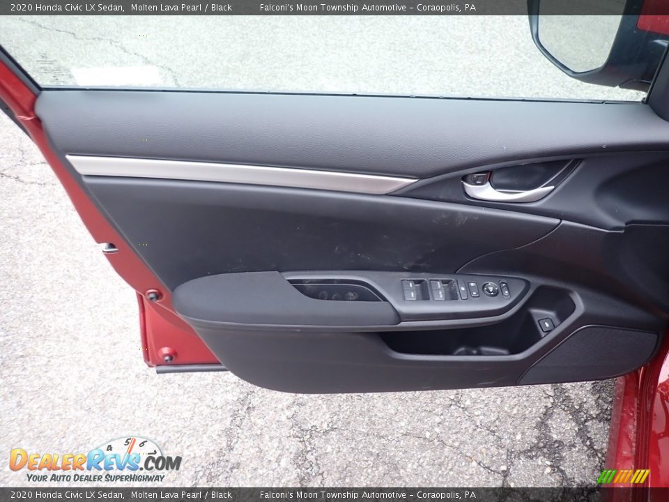 Door Panel of 2020 Honda Civic LX Sedan Photo #12
