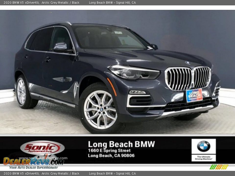 2020 BMW X5 xDrive40i Arctic Grey Metallic / Black Photo #1