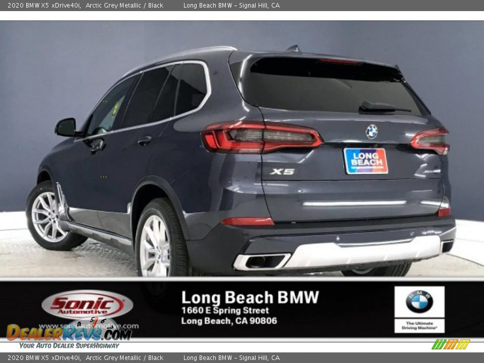 2020 BMW X5 xDrive40i Arctic Grey Metallic / Black Photo #2