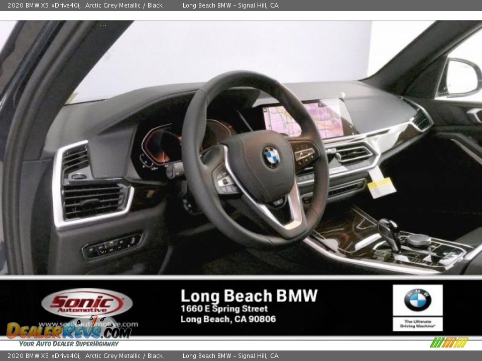 2020 BMW X5 xDrive40i Arctic Grey Metallic / Black Photo #4
