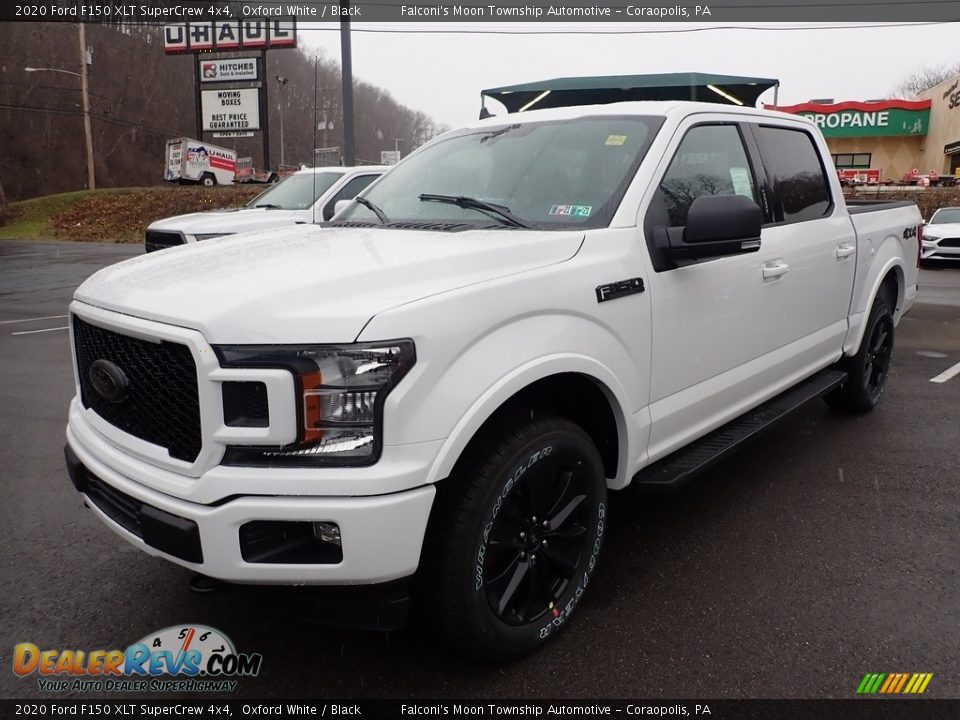 2020 Ford F150 XLT SuperCrew 4x4 Oxford White / Black Photo #2