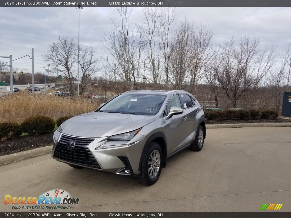 2020 Lexus NX 300 AWD Atomic Silver / Rioja Red Photo #1