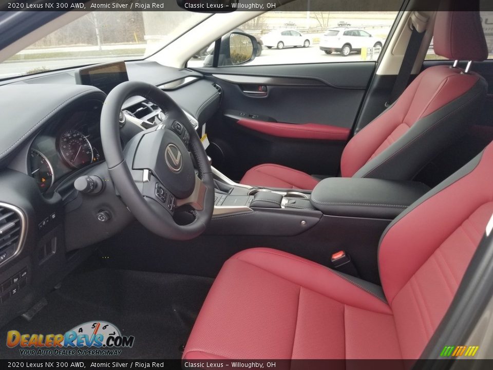 Rioja Red Interior - 2020 Lexus NX 300 AWD Photo #2
