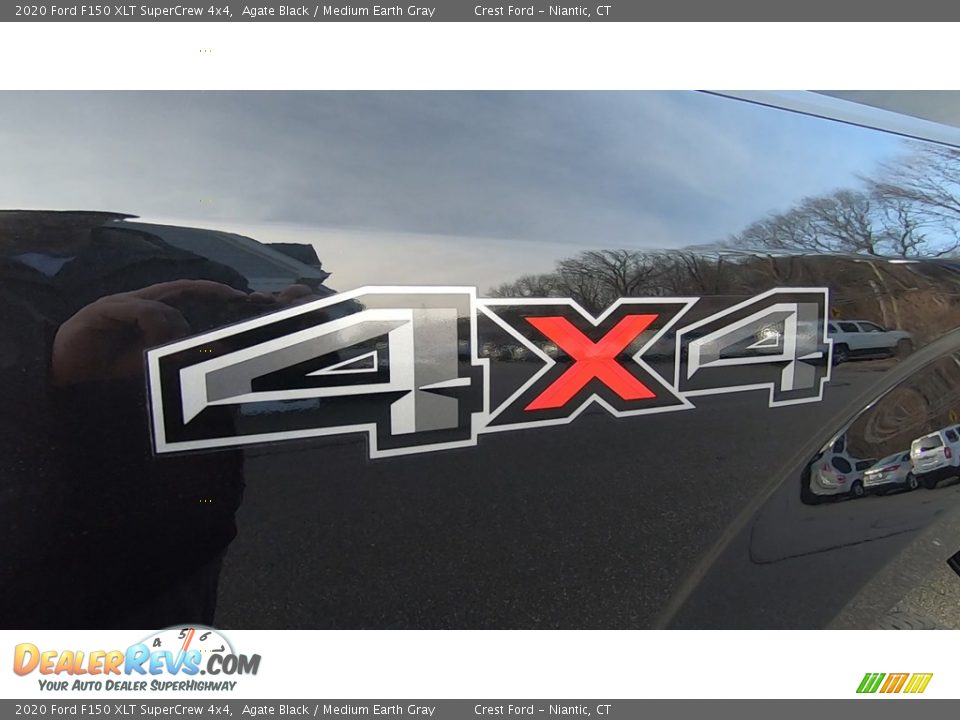 2020 Ford F150 XLT SuperCrew 4x4 Agate Black / Medium Earth Gray Photo #9