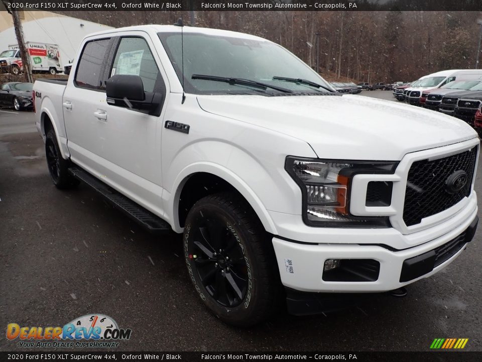 2020 Ford F150 XLT SuperCrew 4x4 Oxford White / Black Photo #5