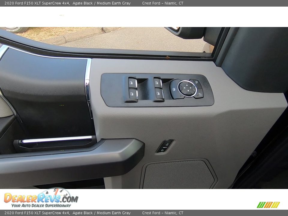 2020 Ford F150 XLT SuperCrew 4x4 Agate Black / Medium Earth Gray Photo #12