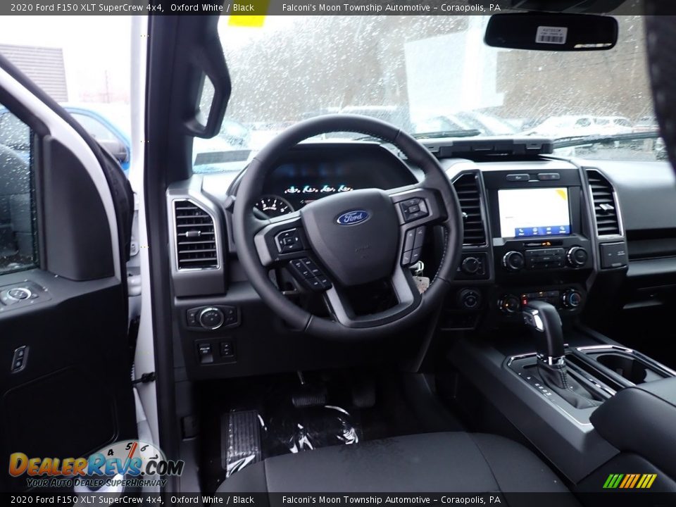 2020 Ford F150 XLT SuperCrew 4x4 Oxford White / Black Photo #9