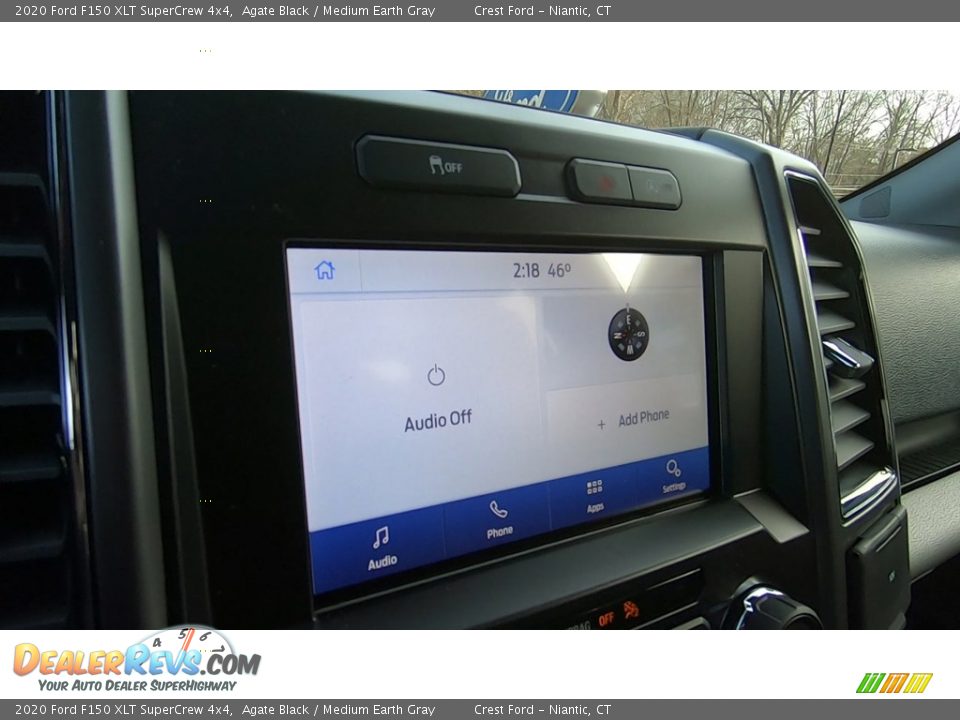 2020 Ford F150 XLT SuperCrew 4x4 Agate Black / Medium Earth Gray Photo #14