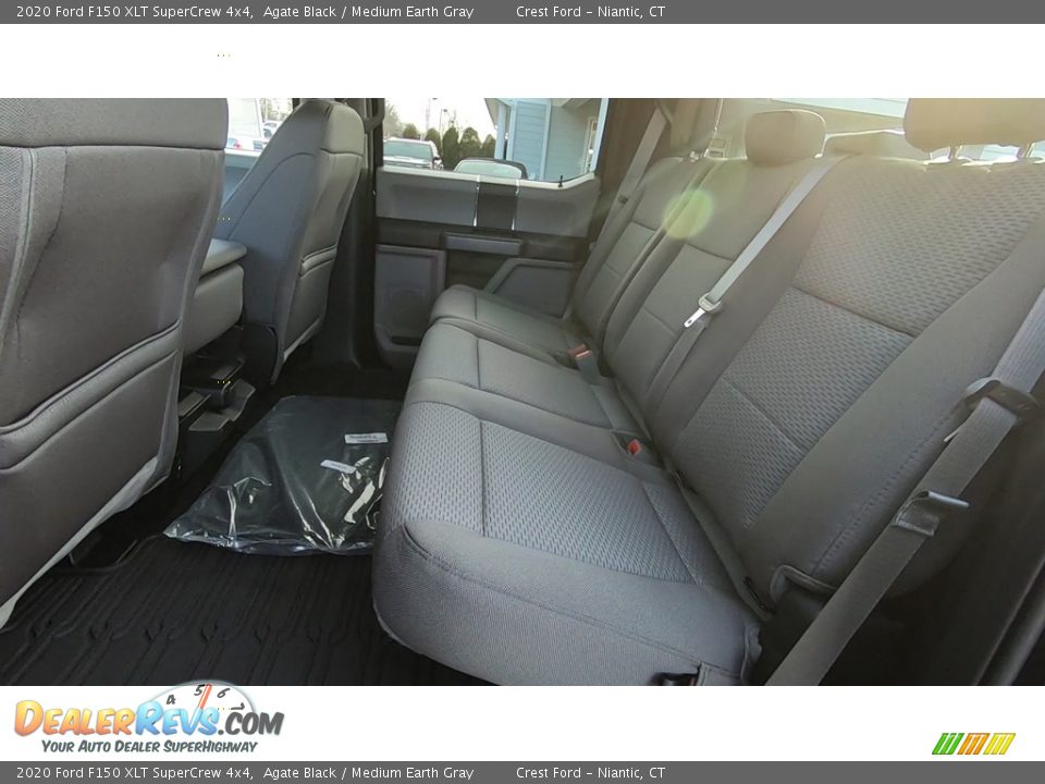 2020 Ford F150 XLT SuperCrew 4x4 Agate Black / Medium Earth Gray Photo #17