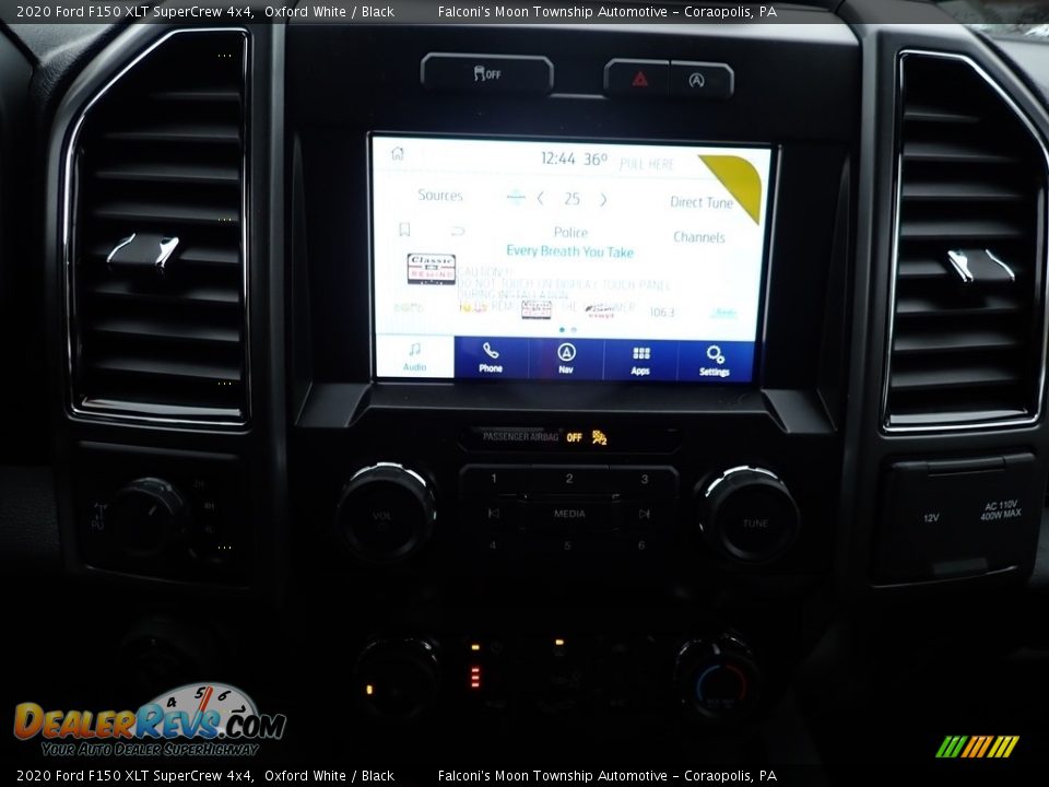 2020 Ford F150 XLT SuperCrew 4x4 Oxford White / Black Photo #13