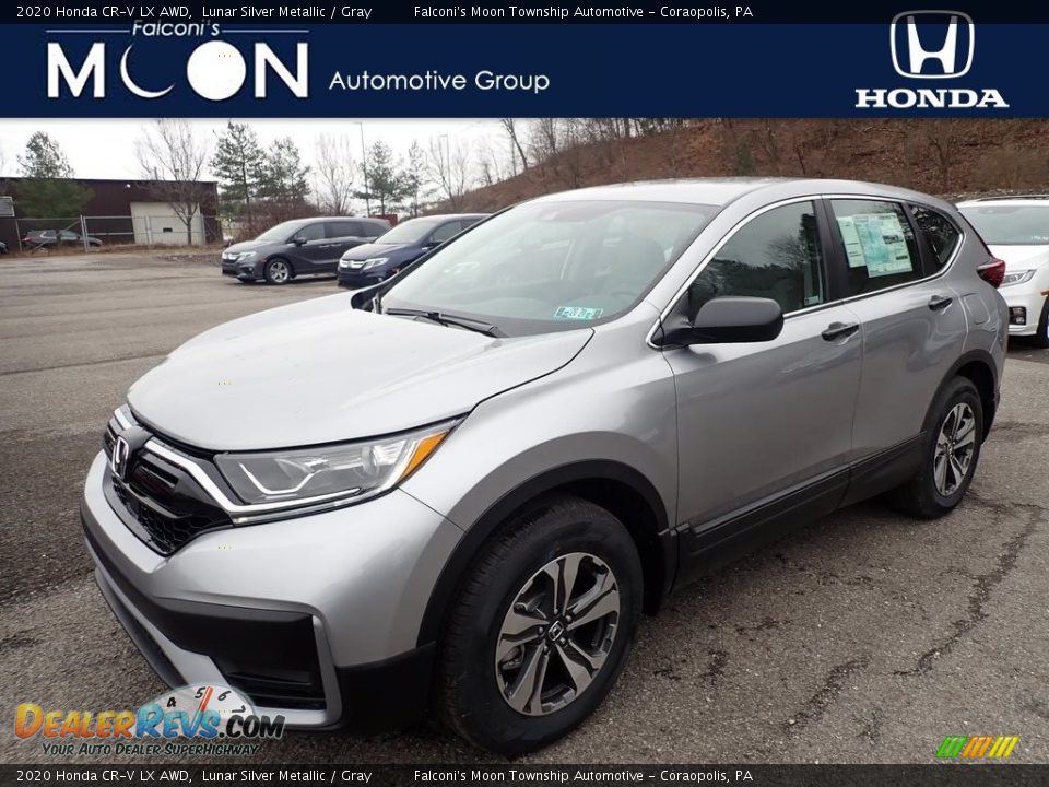 2020 Honda CR-V LX AWD Lunar Silver Metallic / Gray Photo #1