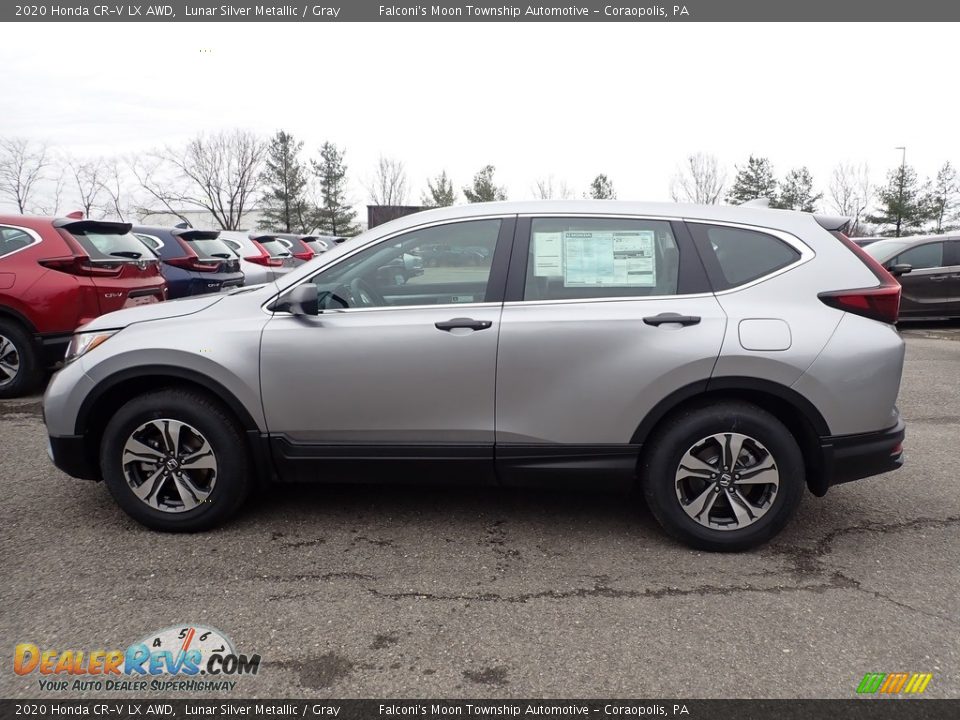Lunar Silver Metallic 2020 Honda CR-V LX AWD Photo #2