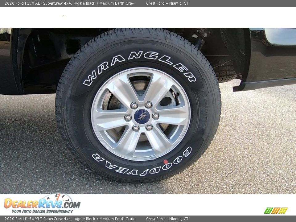 2020 Ford F150 XLT SuperCrew 4x4 Agate Black / Medium Earth Gray Photo #19