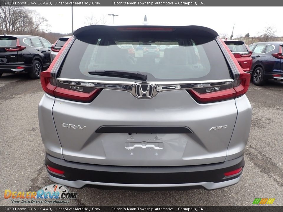 2020 Honda CR-V LX AWD Lunar Silver Metallic / Gray Photo #4
