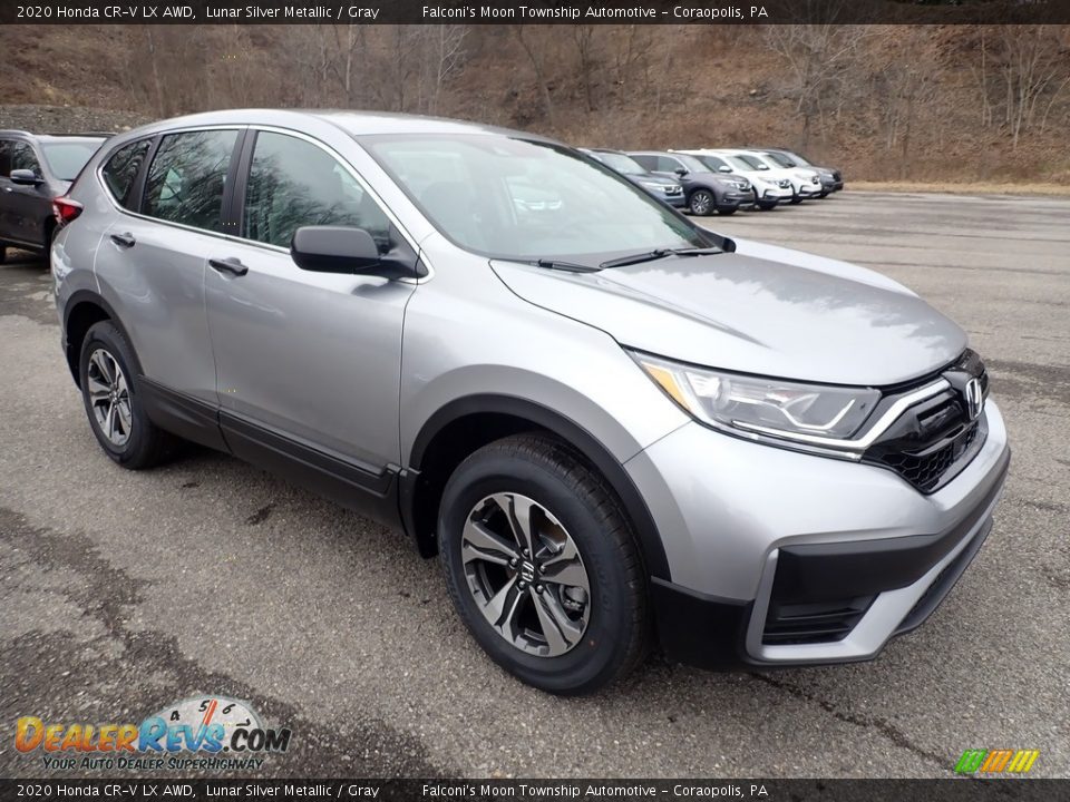 Front 3/4 View of 2020 Honda CR-V LX AWD Photo #6