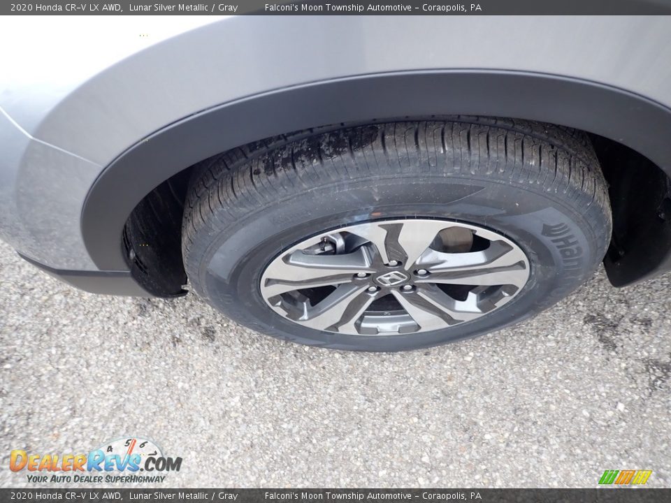2020 Honda CR-V LX AWD Lunar Silver Metallic / Gray Photo #8