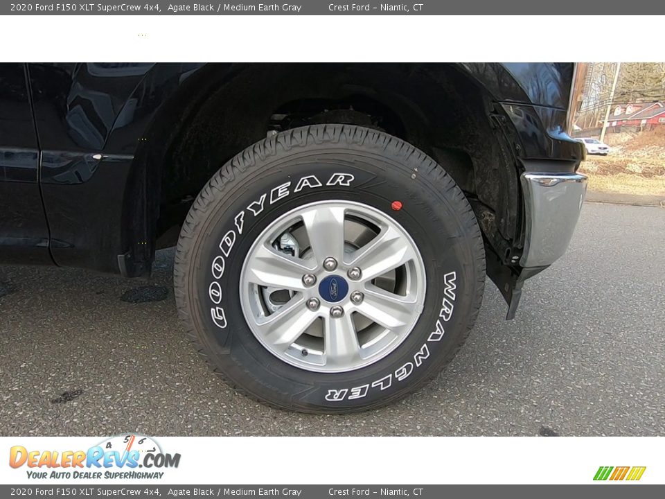 2020 Ford F150 XLT SuperCrew 4x4 Agate Black / Medium Earth Gray Photo #26