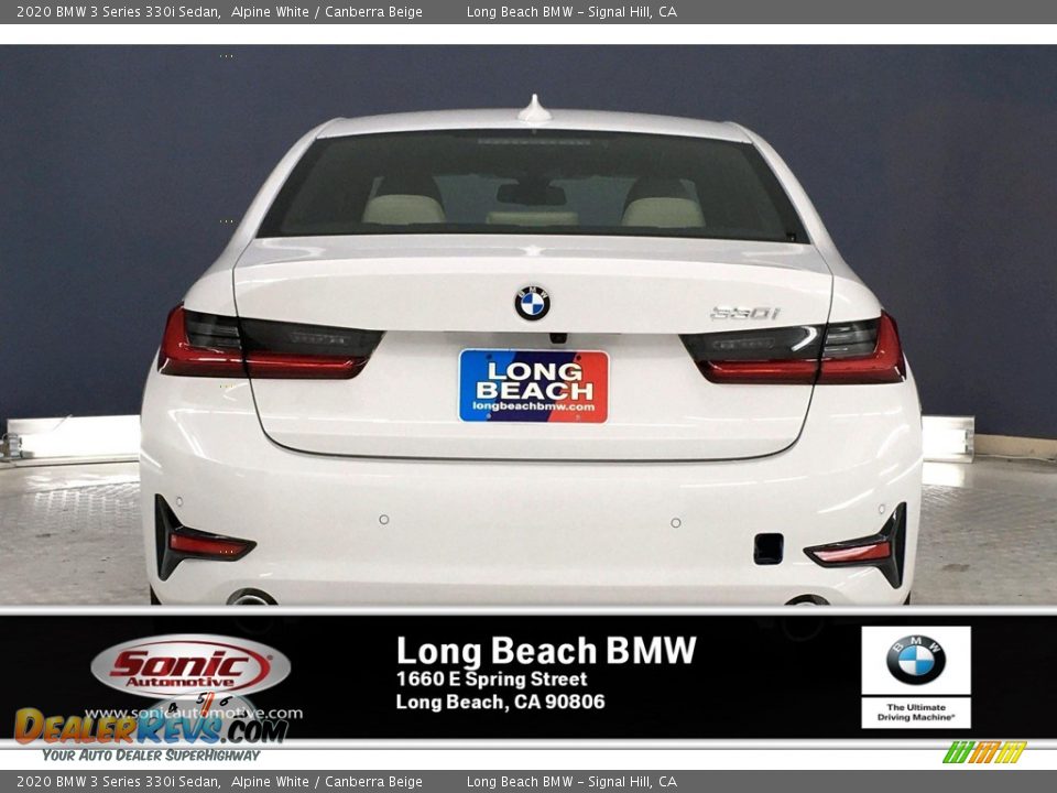 2020 BMW 3 Series 330i Sedan Alpine White / Canberra Beige Photo #3