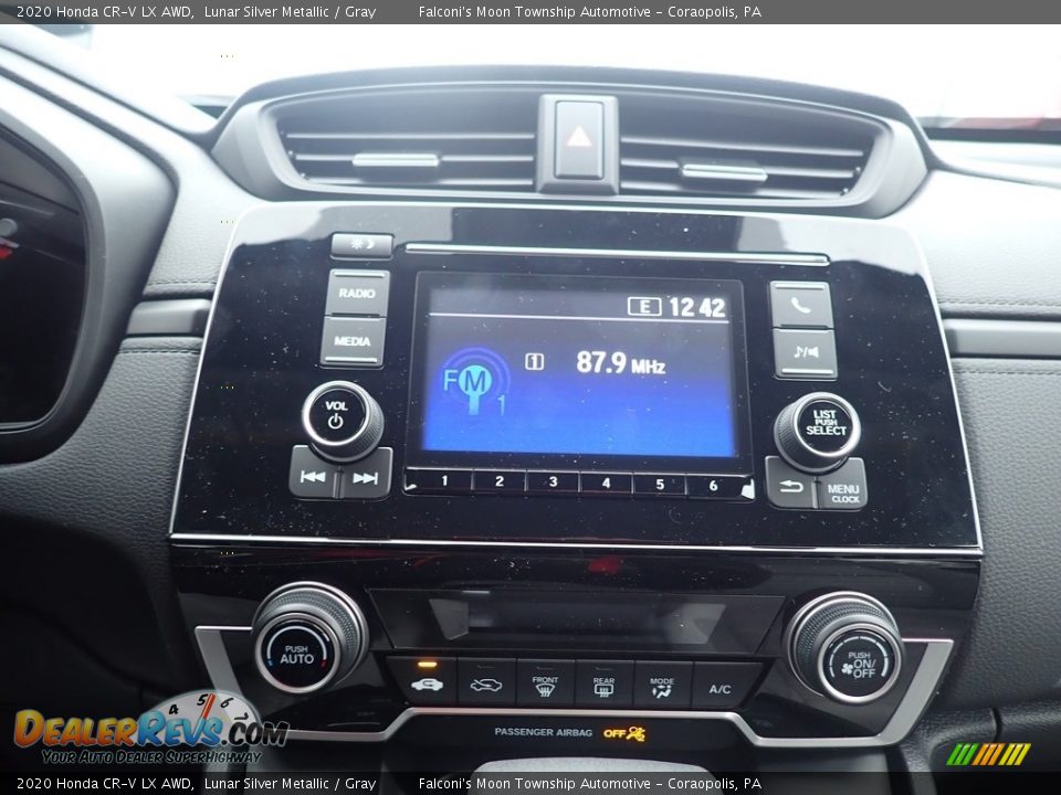 2020 Honda CR-V LX AWD Lunar Silver Metallic / Gray Photo #14