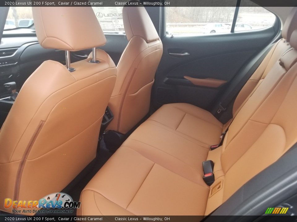 Rear Seat of 2020 Lexus UX 200 F Sport Photo #4