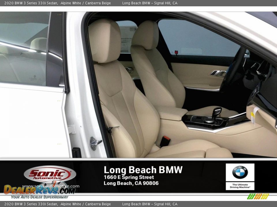 2020 BMW 3 Series 330i Sedan Alpine White / Canberra Beige Photo #7