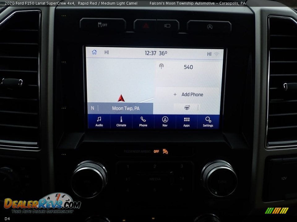 Ford Color Code D4 Rapid Red