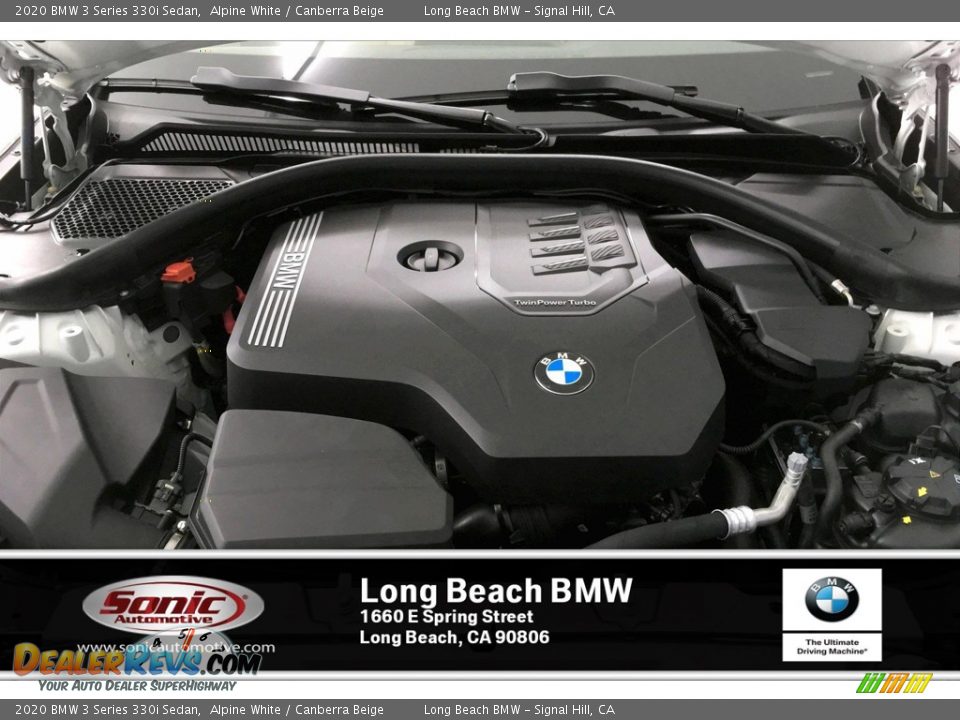 2020 BMW 3 Series 330i Sedan Alpine White / Canberra Beige Photo #8