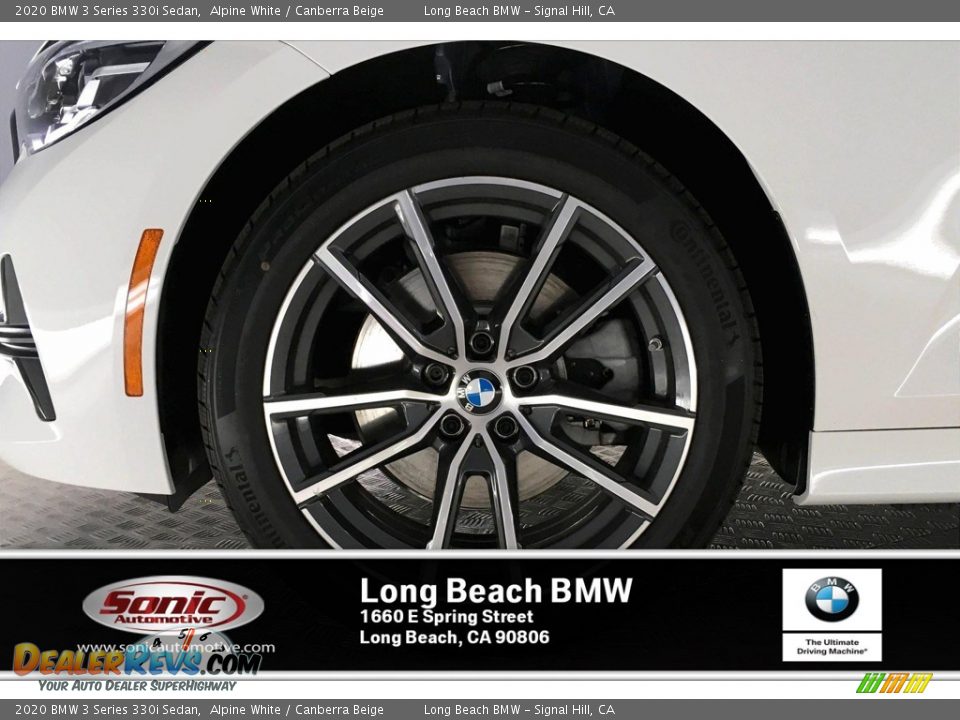 2020 BMW 3 Series 330i Sedan Alpine White / Canberra Beige Photo #9