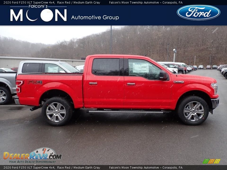 2020 Ford F150 XLT SuperCrew 4x4 Race Red / Medium Earth Gray Photo #1