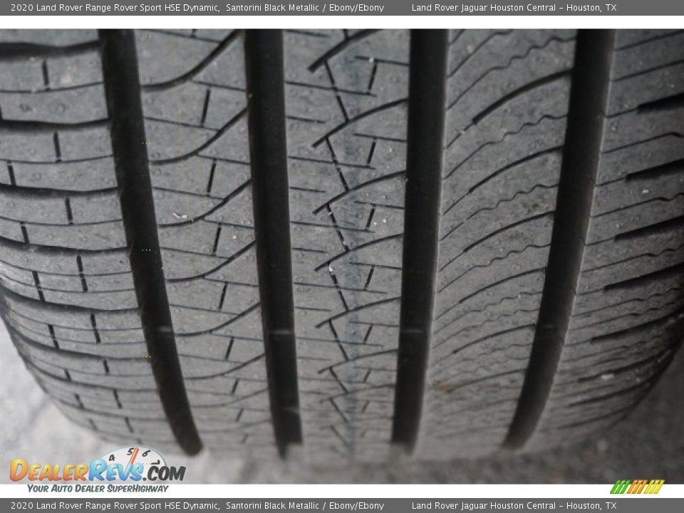 2020 Land Rover Range Rover Sport HSE Dynamic Santorini Black Metallic / Ebony/Ebony Photo #10
