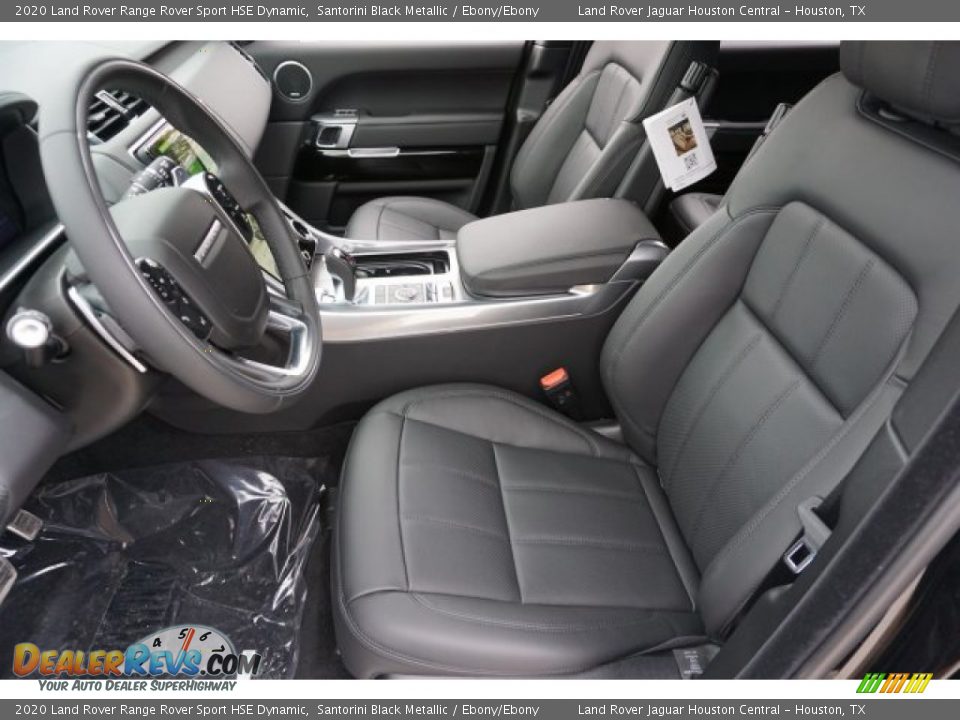 2020 Land Rover Range Rover Sport HSE Dynamic Santorini Black Metallic / Ebony/Ebony Photo #11
